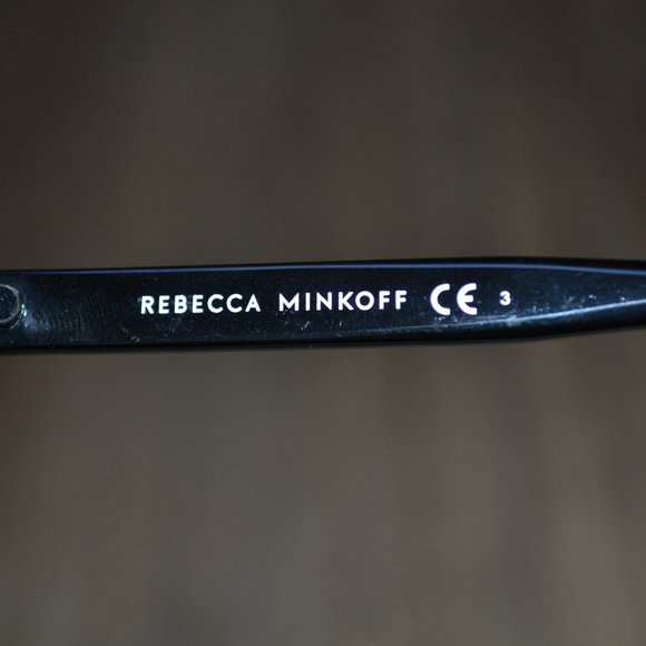 Rebecca Minkoff Black Studded Sunglasses NWOT main image 6